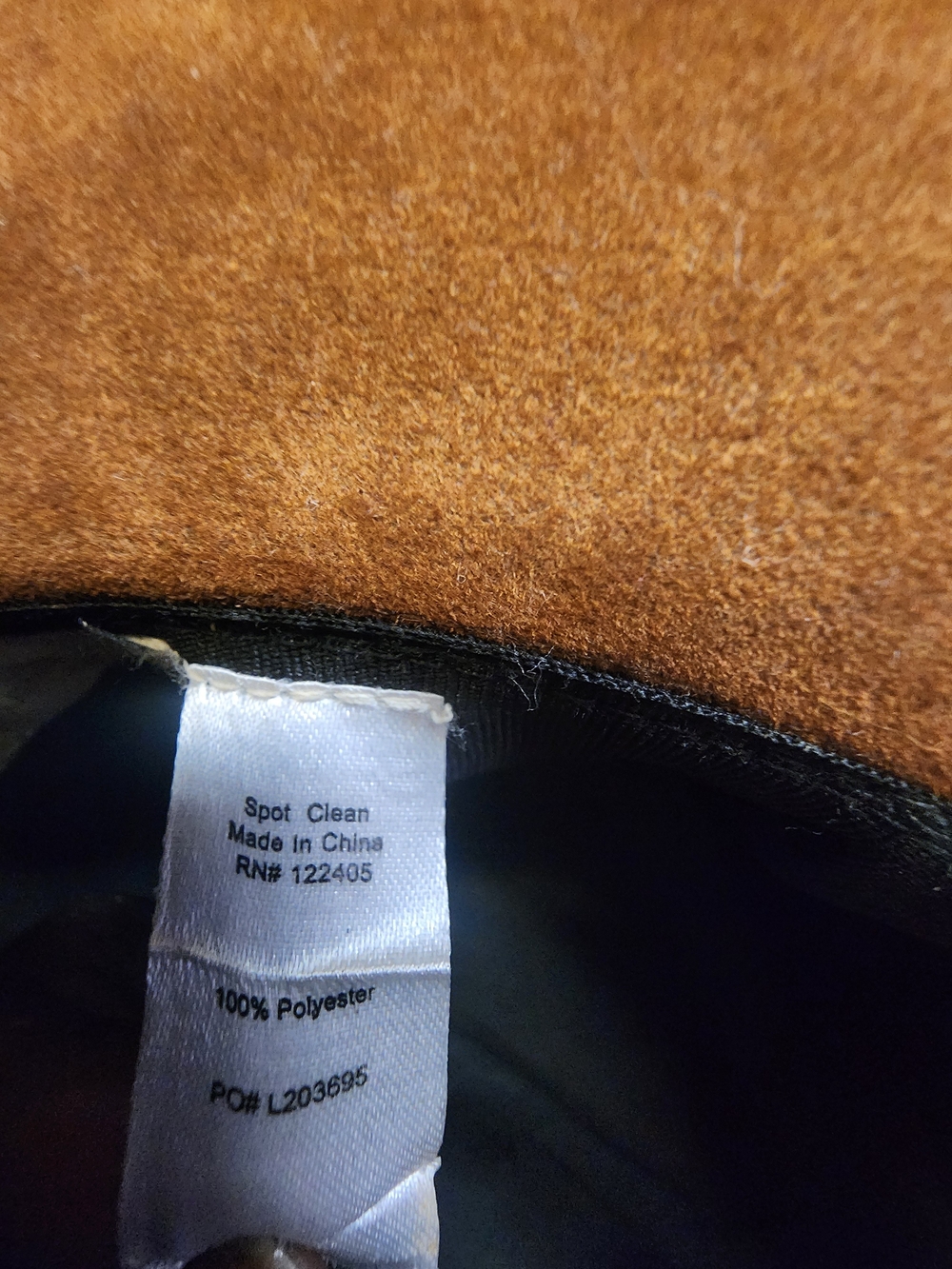 Altar'd State Brown Suede Wide-Brim Hat with Braided Chin Cord - Picture 5 of 7